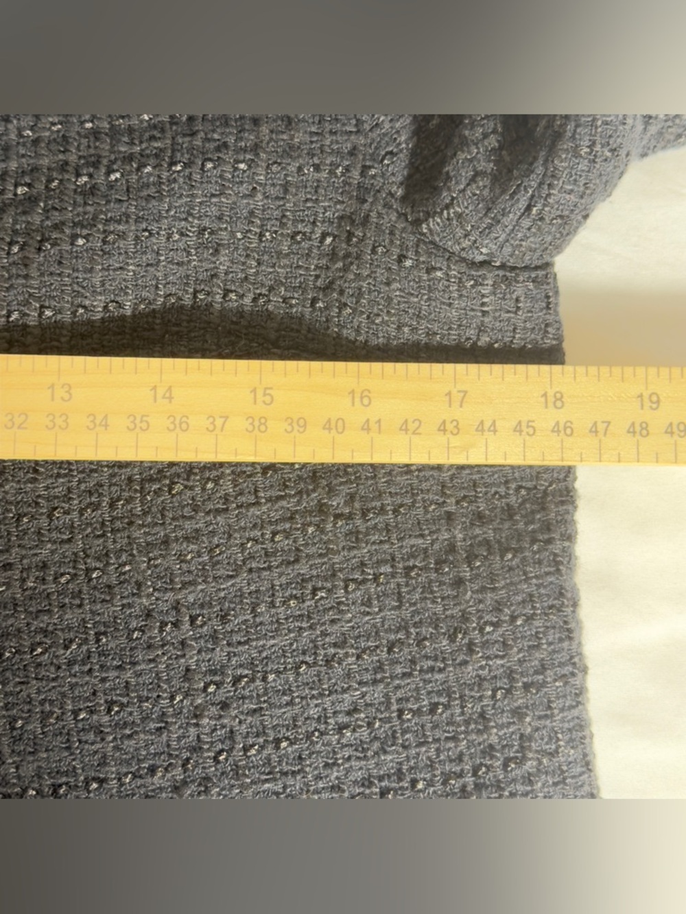 Zara Black Tweed Fringe-Trim Blazer - Picture 12 of 14